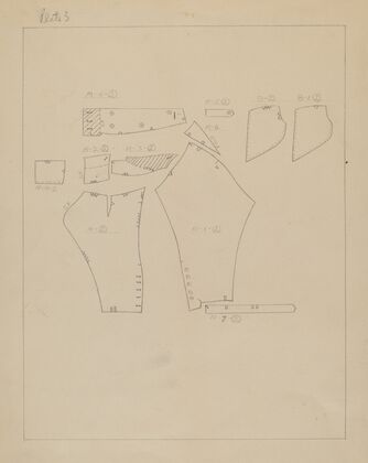 Pattern for Man’s Suit