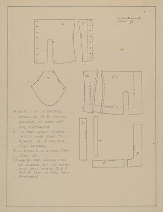 Pattern for Spats