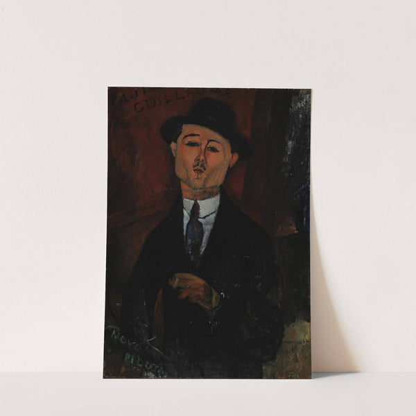 Paul Guillaume, Novo Pilota (1915) by Amedeo Modigliani