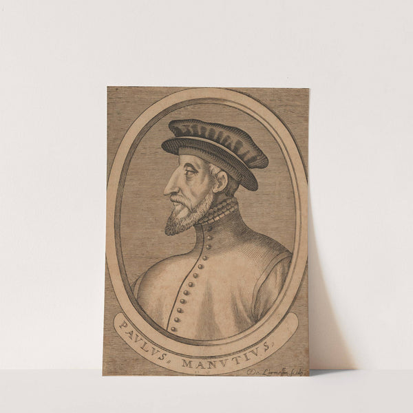 Paulus Manutius (Paolo Manuzio) by Nicolas de Larmessin