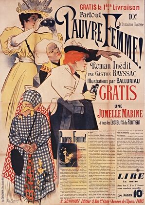 Pauvre Femme roman inédit par Gaston Rayssac (1895)