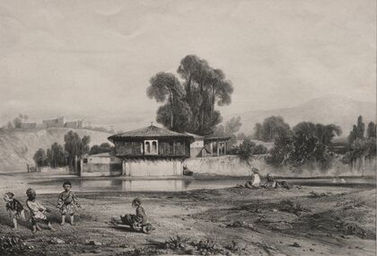 Pavilion at the Edge of a River (c. 1833–60)