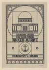 Pavillon Ausstellung Dresden 1906 Delmenhorster Linoleum-Fabrik Anker-Marke (1906)