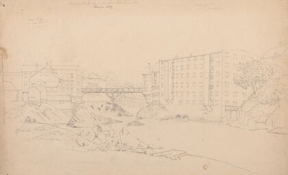 Pawtucket Falls four miles above Providence, R.I.