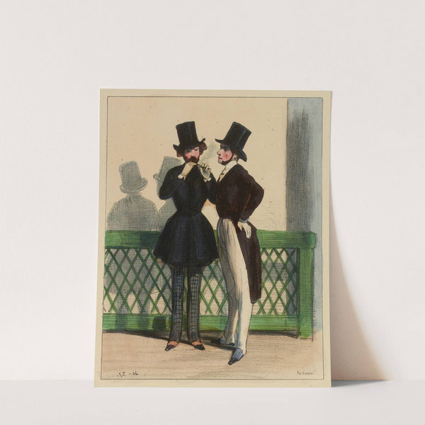 Payes-tu cher à l’hôtel (1840-1841) by Paul Gavarni