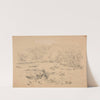 Paysage. by Jacques-Raymond Brascassat