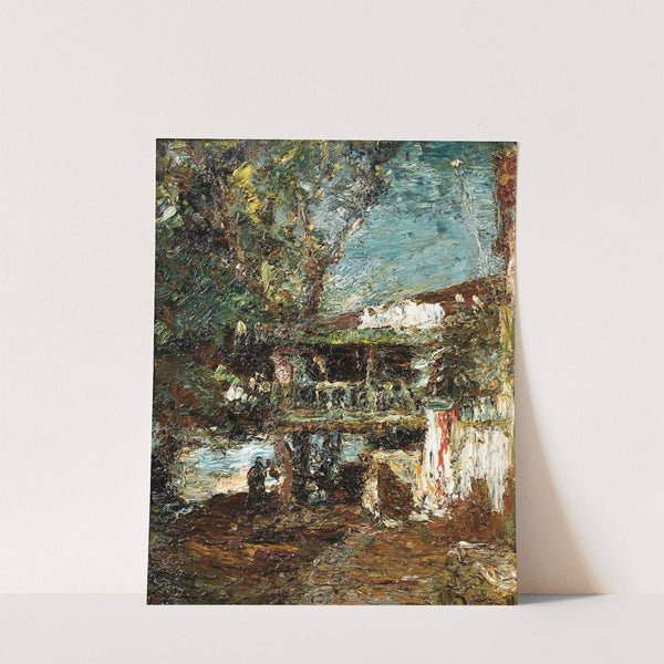 Paysage by Adolphe Monticelli