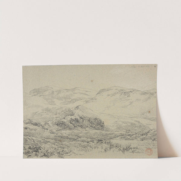 Paysage à Oban by Jacques-Raymond Brascassat
