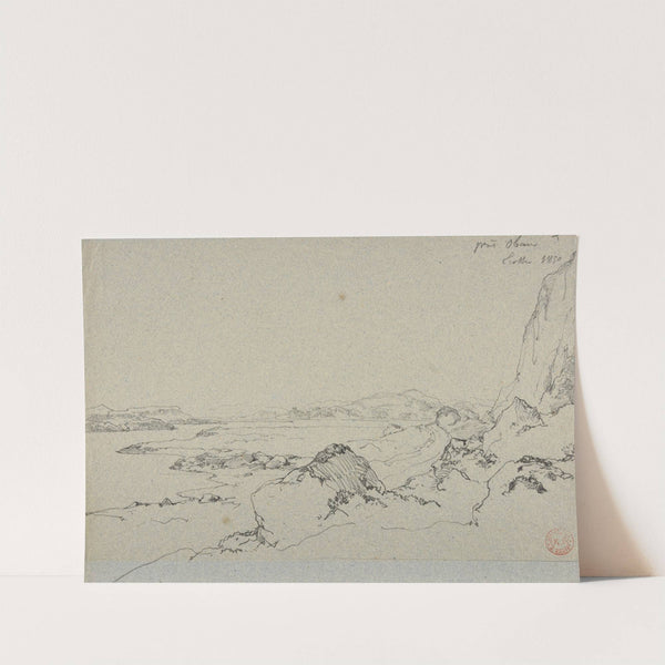 Paysage à Oban by Jacques-Raymond Brascassat