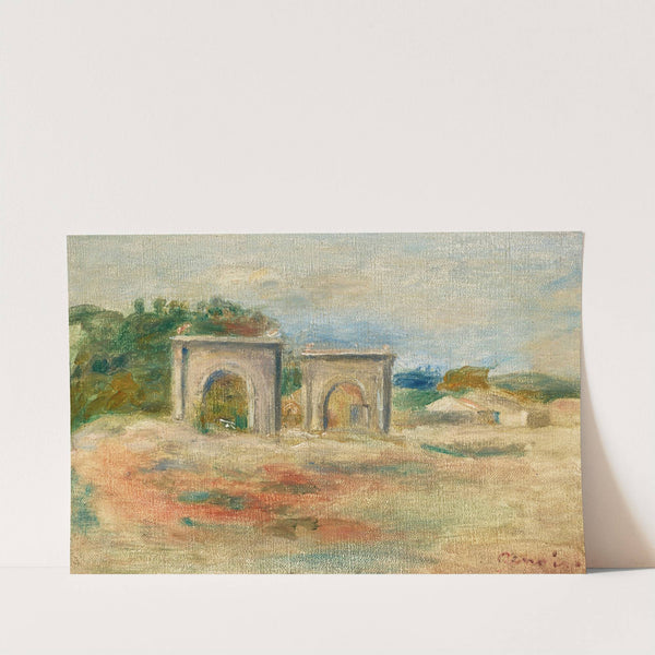 Paysage à Saint-Chamas by Pierre-Auguste Renoir