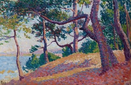 Paysage à Saint-Tropez (1892)