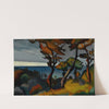 Paysage (Arbres rouges) by Paul-Elie Gernez
