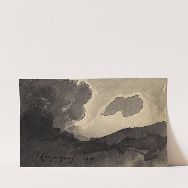 Paysage au crépuscule (1910) by Henri-Joseph Harpignies