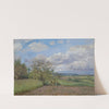 Paysage avec une vachère (circa 1872) by Camille Pissarro