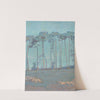 Paysage bleu aux moutons by Henri Rivière