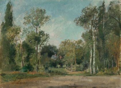 Paysage boisé