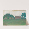 Paysage breton by Henri Delavallée