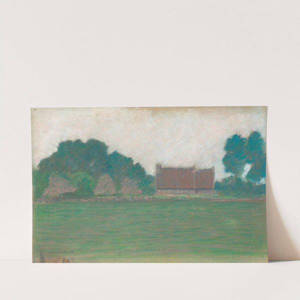 Paysage breton by Henri Delavallée
