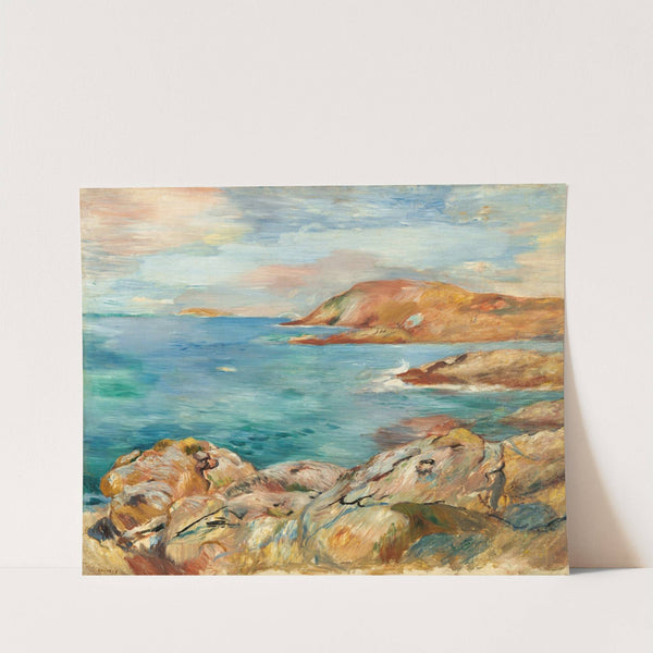 Paysage de bord de mer (circa 1884) by Pierre-Auguste Renoir
