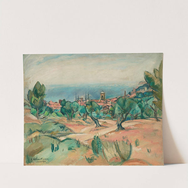 Paysage de Cassis (1910) by Emile Othon Friesz