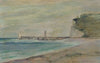 Paysage de plage, Fécamp