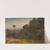 Paysage des environs d’Alger (1893) by Louis Janmot