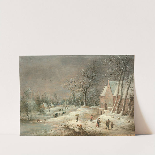 Paysage d&#039;été et Paysage d&#039;hiver by Lucas van Uden