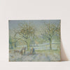 Paysage d’Hiver (1876) by Camille Pissarro