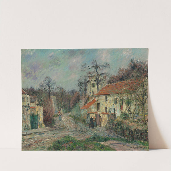 Paysage d&#039;Hiver à Chaponval by Gustave Loiseau