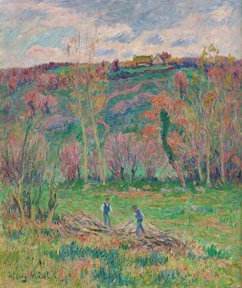 Paysage d’hiver vers Pont-Aven