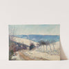 Paysage effet de neige, le Val près de Giverny by Blanche Hoschedé-Monet
