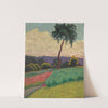 Paysage En Provence by Léo Gausson