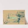 Paysage (environs de Melun) (circa 1879-1880) by Paul Cézanne