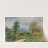 Paysage, la route by Pierre-Auguste Renoir