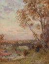 Paysage; les hauteurs de Villemomble vers Rosny-sous-Boi