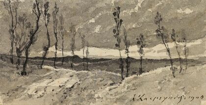 Paysage montueux (1900)