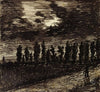 Paysage nocturne avec une rangée de peupliers (1893)