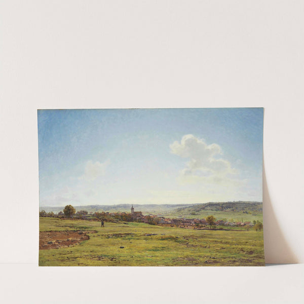 Paysage Près De Fresnes by Jean Ferdinand Monchablon