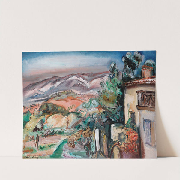 Paysage (Toulon) (1924) by Emile Othon Friesz