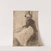 Paysanne bretonne by Roderic O&#039;Conor