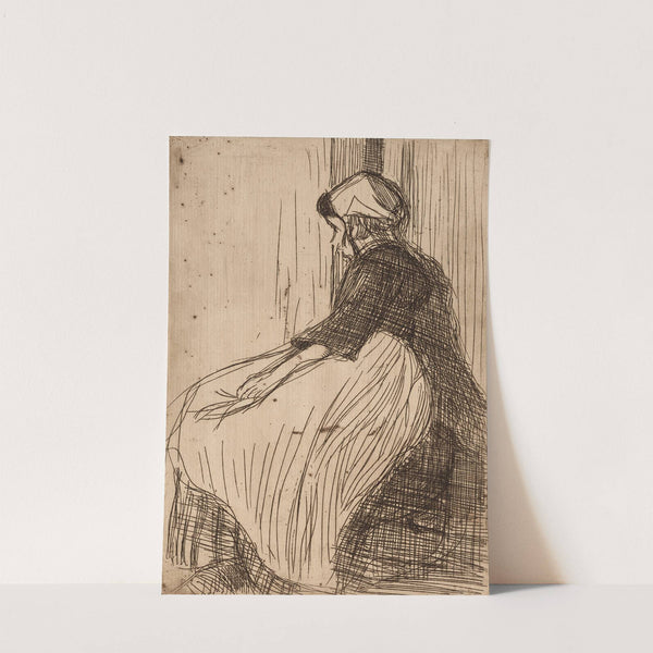 Paysanne bretonne by Roderic O&#039;Conor