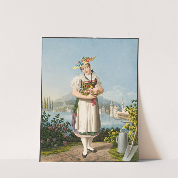 Paysanne du Canton de Lucerne by Gottfried Locher
