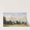 Paysanne Près D’un Village (1876) by Charles François Daubigny