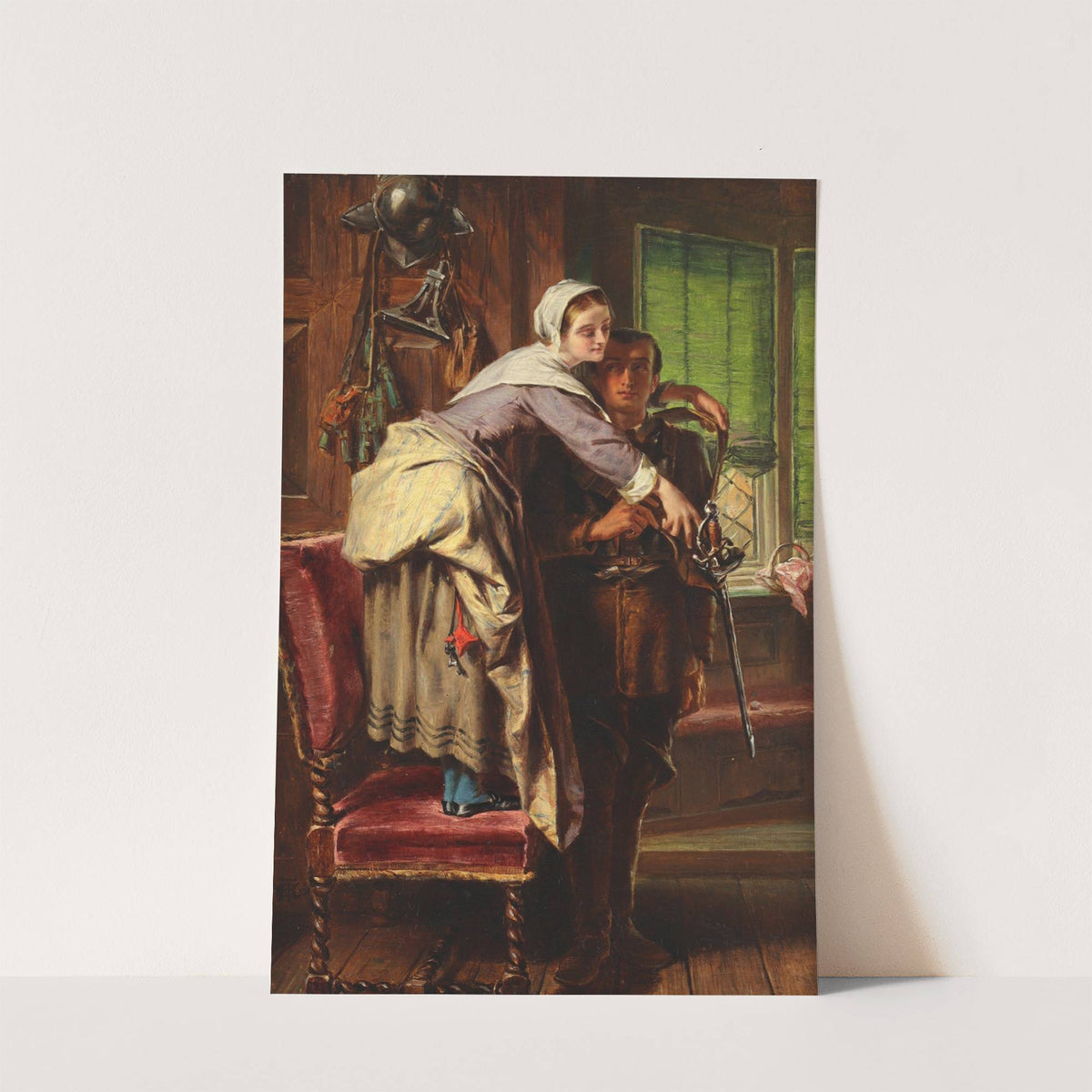 Peace, 1651 (1861) by Alfred Elmore