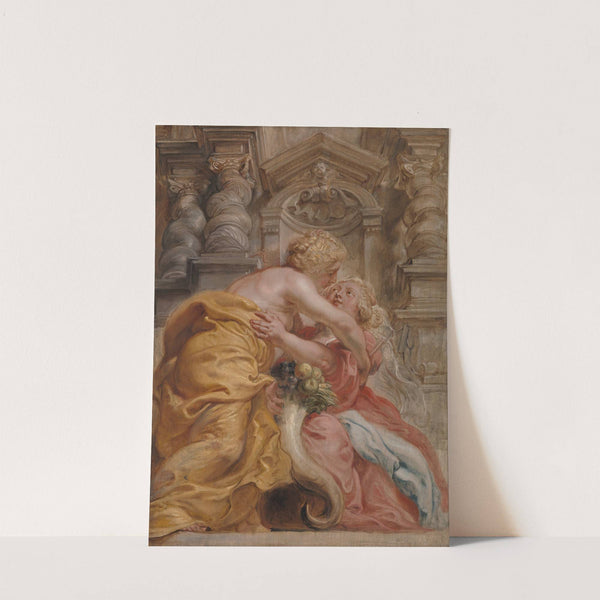 Peace Embracing Plenty by Peter Paul Rubens