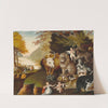 Peaceable Kingdom (c. 1834) by Edward Hicks