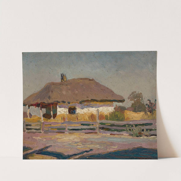 Peasant cottage by Jan Stanislawski