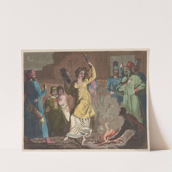 Peasant dance (1820-1829) by Angelo Biasioli