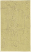 Peasant girl at a well