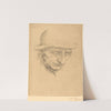 Peasant in a Round Hat (Paysan avec chapeau rond) II by Alphonse Legros